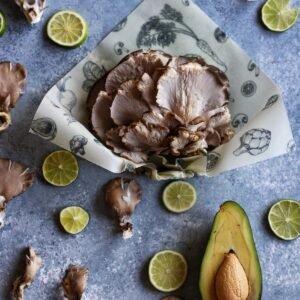 NatureVia Balmumu Gıda Saklama Kumaşı - (Yeşil Desenli 3'lü Set)