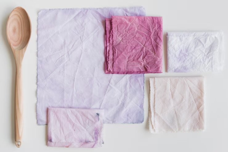 NatureVia Balmumu Gıda Saklama Kumaşı - (Pembe 3'lü Set)