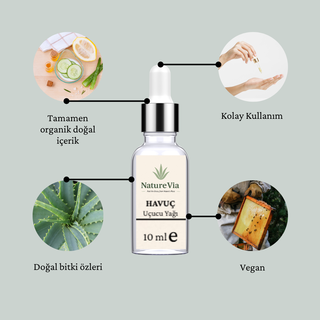 NatureVia 100% Saf ve Doğal Havuç Uçucu Yağı - Image 2