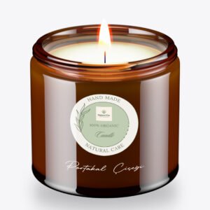 NatureVia Doğal El Yapımı Soya Mumu - Portakal Çiçeği